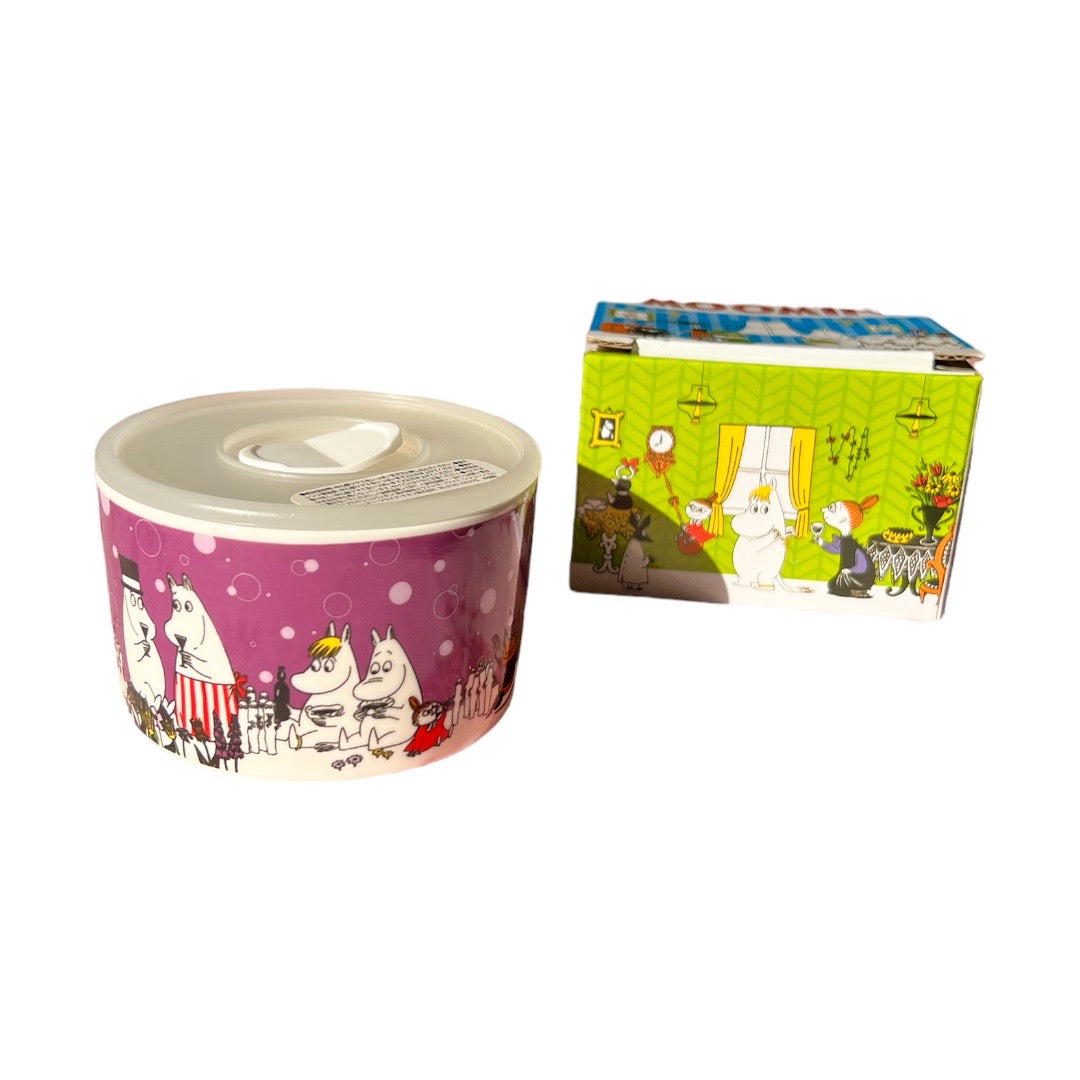 Moomin Small Food Purple Bowl حافظة وادي الامان