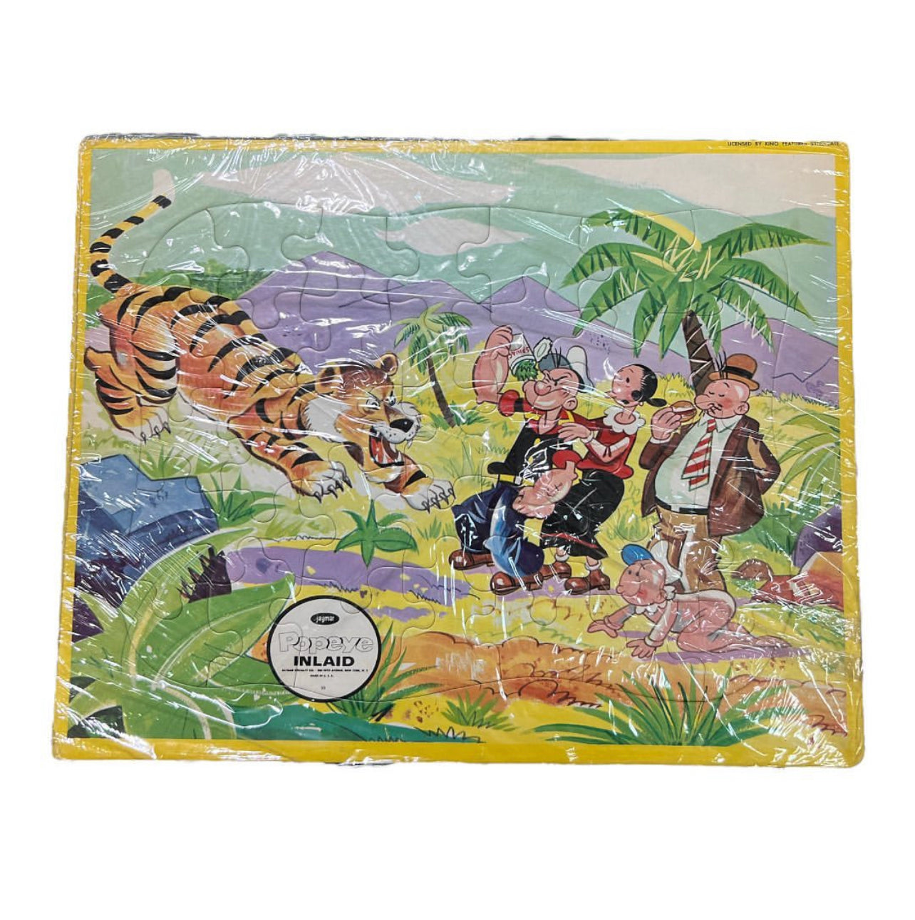 Popeye Frame Puzzle 90s باباي لوح بزل