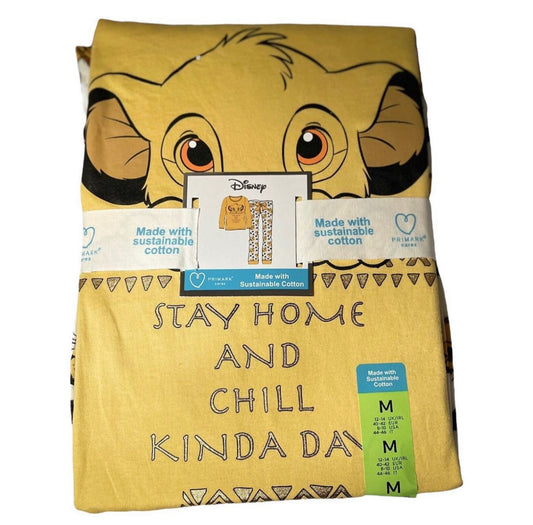 The Lion King Simba Long Pajama Size M For Women