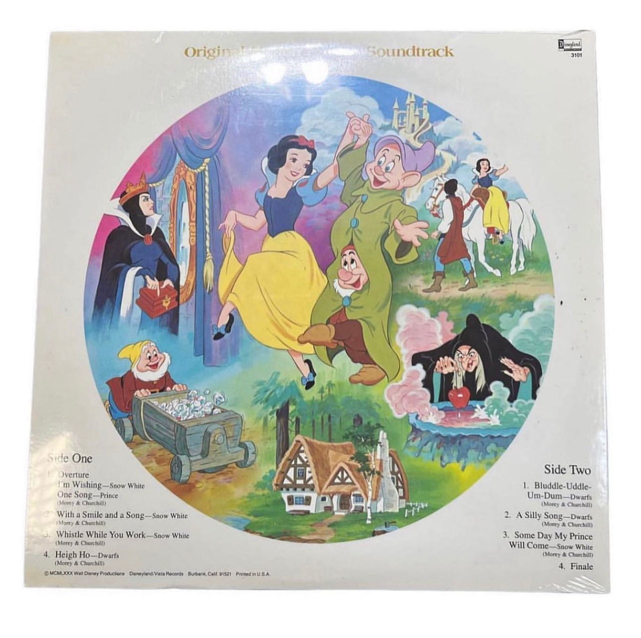 Snow White & The Seven Dwarfs Song’s Vinyl Record