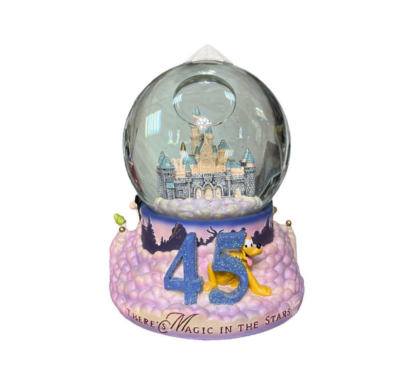 Mickey Mouse 45 There’s magic in the stars musical Snowglobe big size