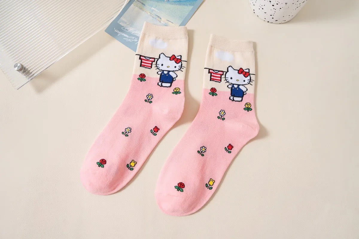 Socks Hello Kitty - women one size ..