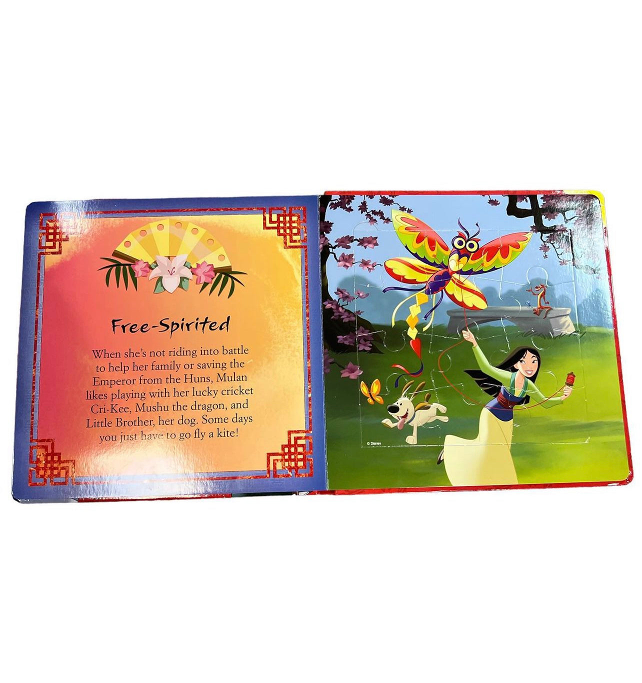 Mulan Puzzle Book 5 pages