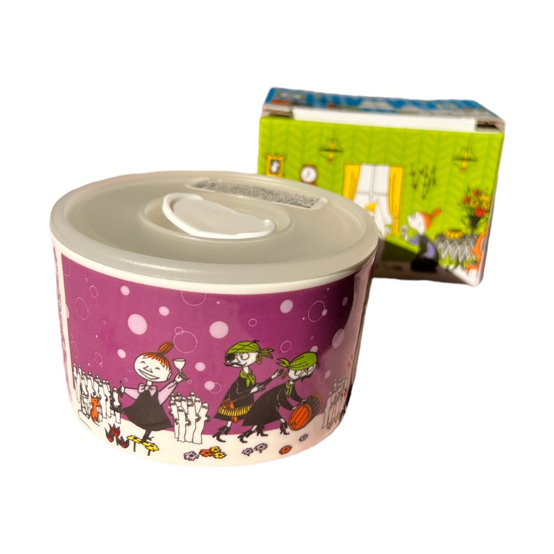 Moomin Small Food Purple Bowl حافظة وادي الامان