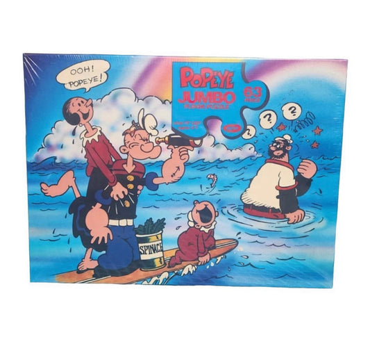 Popeye Vintage Jumbo Puzzle 63 pieces Made in USA باباي