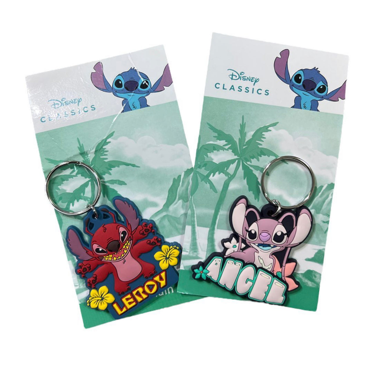 Leroy & Angel 2 Keychain