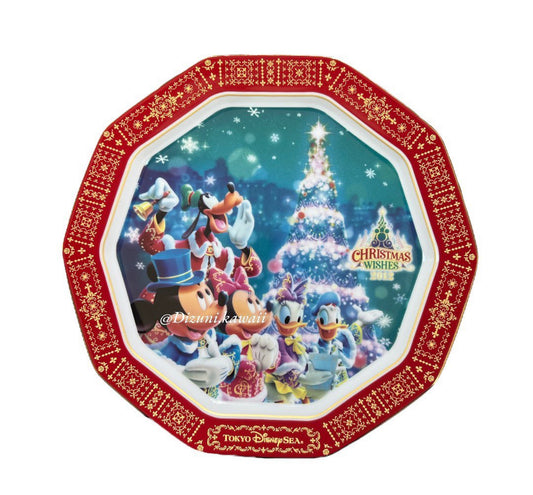 Tokyo DisneySea Christmas Wishes 2012 Plate Limited Edition Japan Made