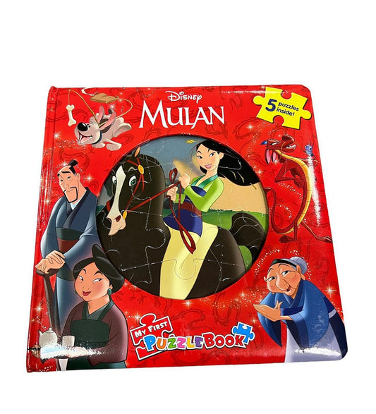 Mulan Puzzle Book 5 pages