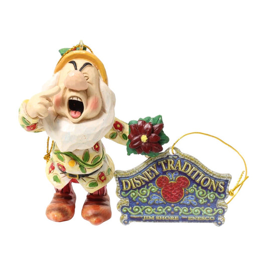 Sneezy dwarf ornament from Snow White