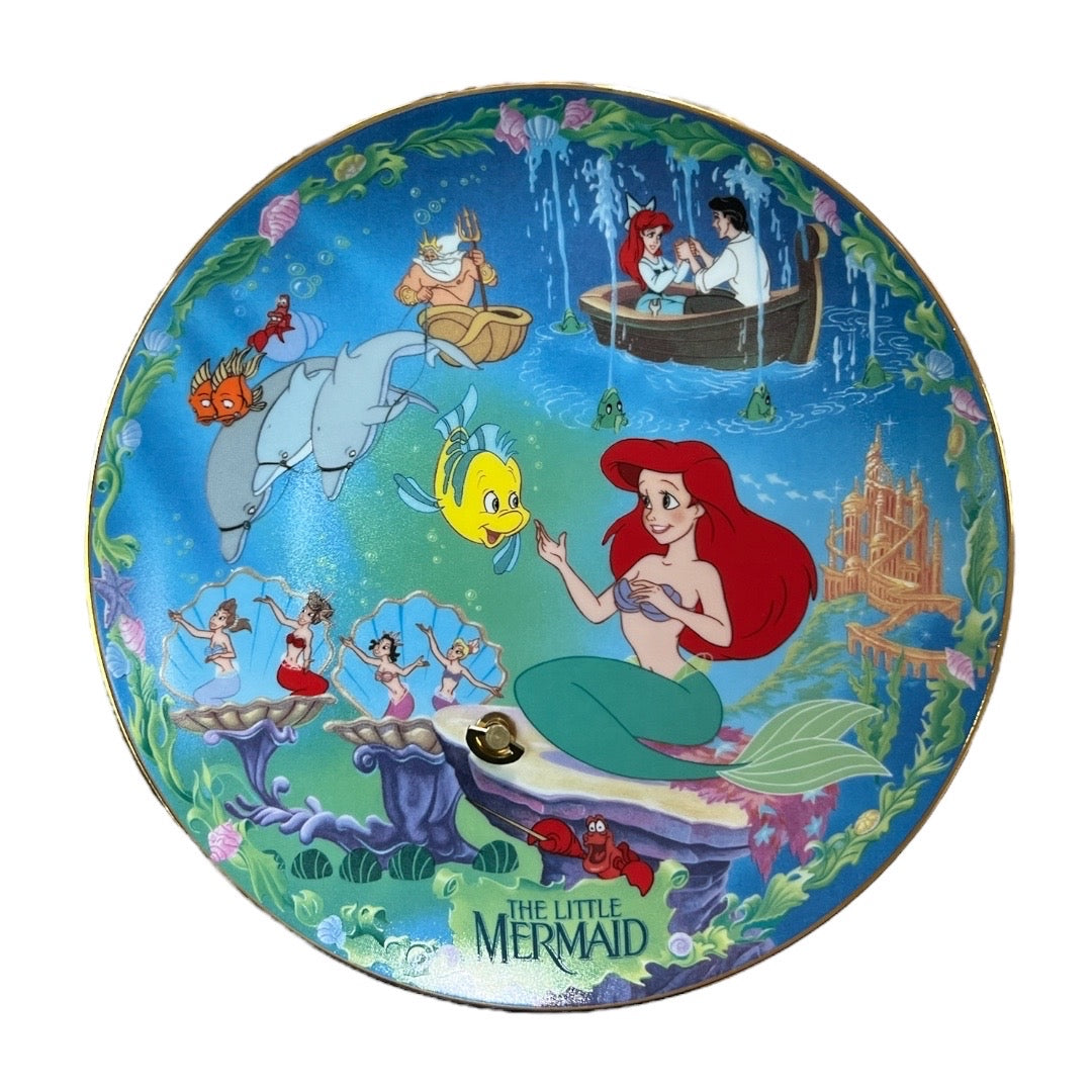 The Little Mermaid Musical Plate Limited Edition