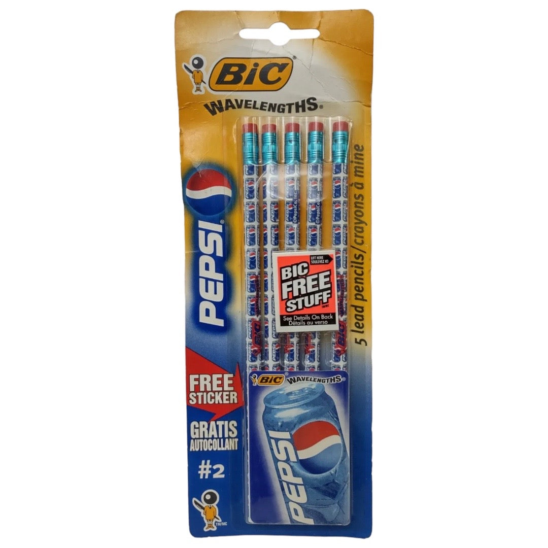 Pepsi 5 set pencils 1998 New