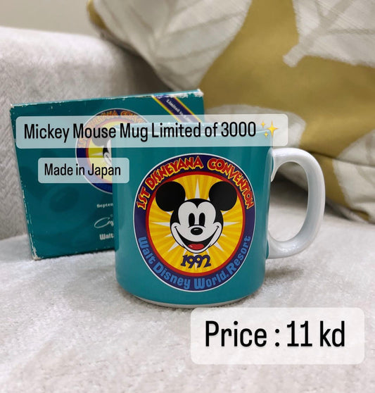 Mickey Mouse Limited of 3000 Vintage Classic Mug