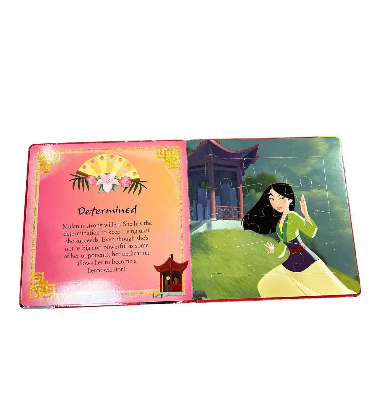 Mulan Puzzle Book 5 pages