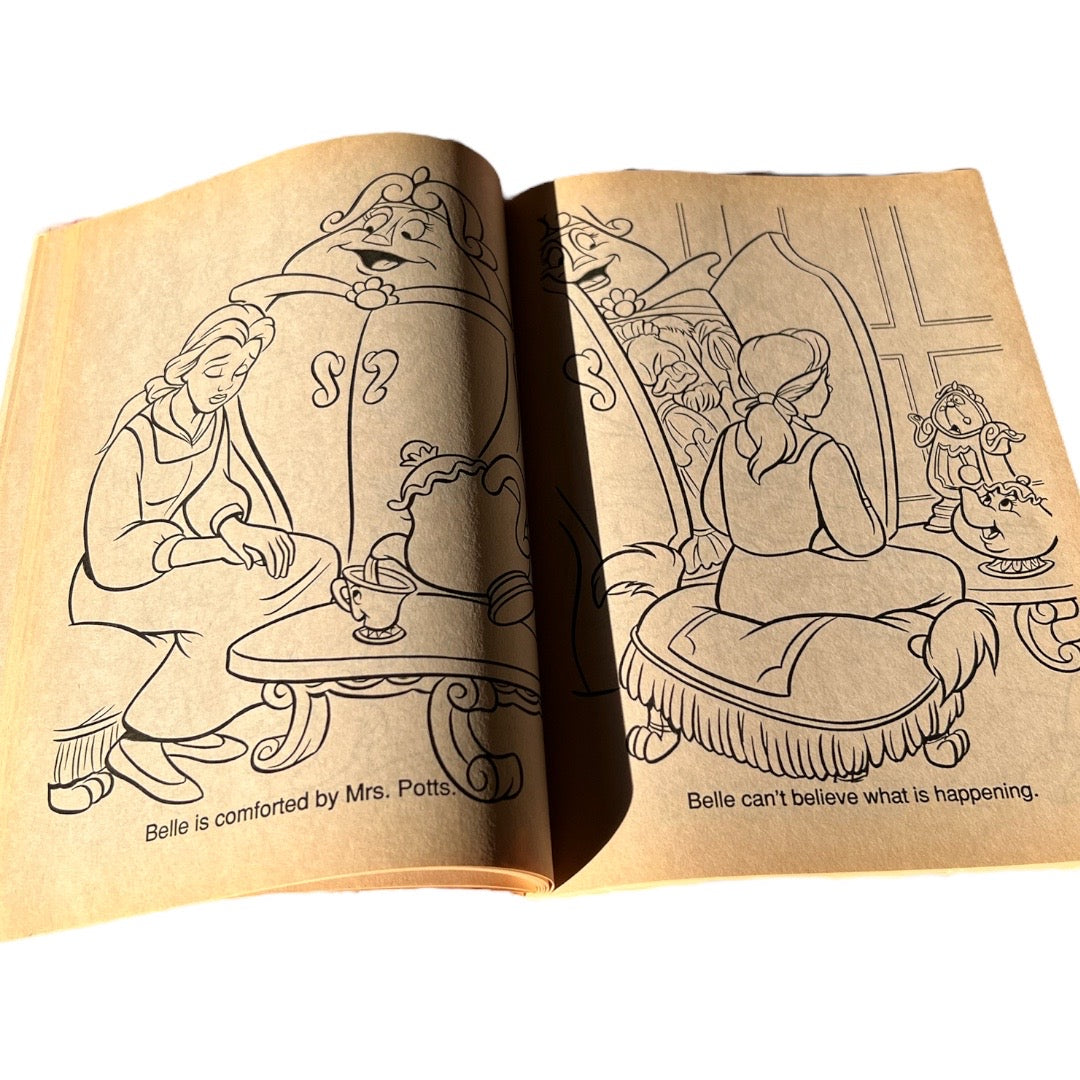 Beauty and the beast Coloring Book