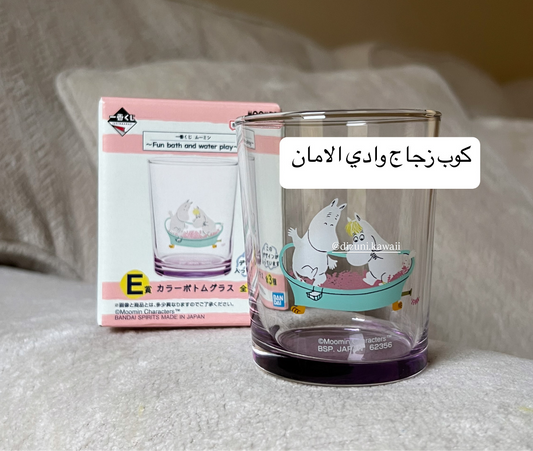 Moomin glass cup