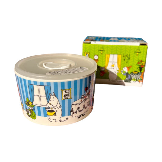 Moomin Small Food Blue Bowl حافظة وادي الامان