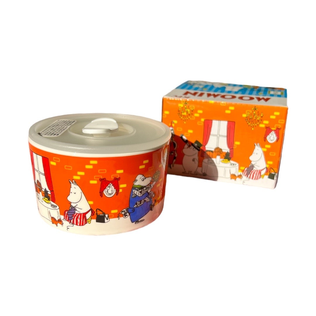 Moomin Small Food Orange Bowl حافظة وادي الامان