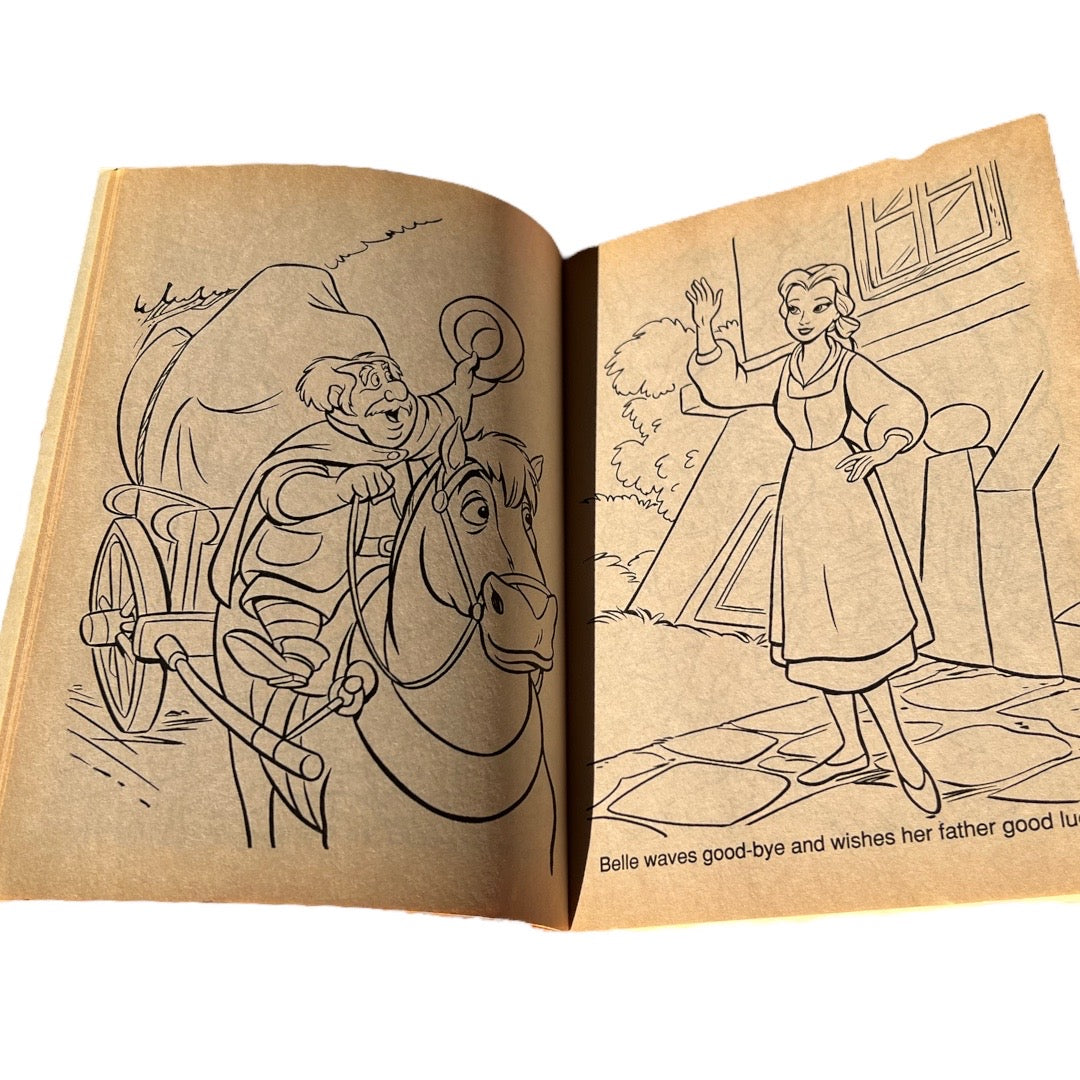 Beauty and the beast Coloring Book