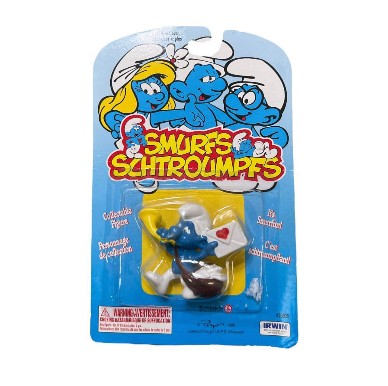 The Smurf Mini Figure Vintage 1995 السنافر