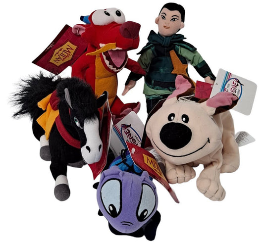 Mulan Plush toys old edition