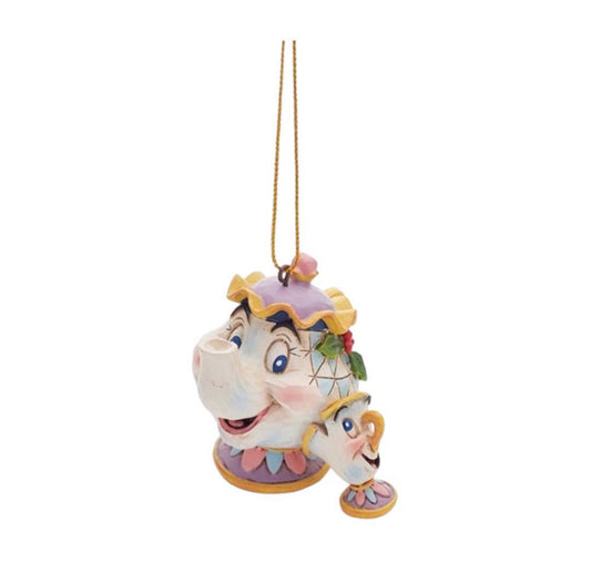 Mrs potts & Chip ornament