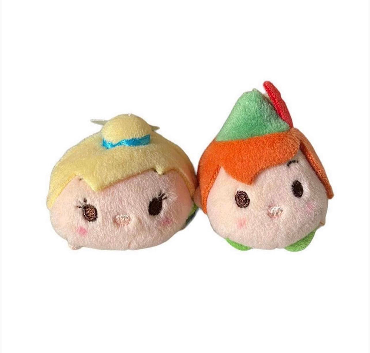 Peter Pan & Tinkerbell Mini Plush Toys