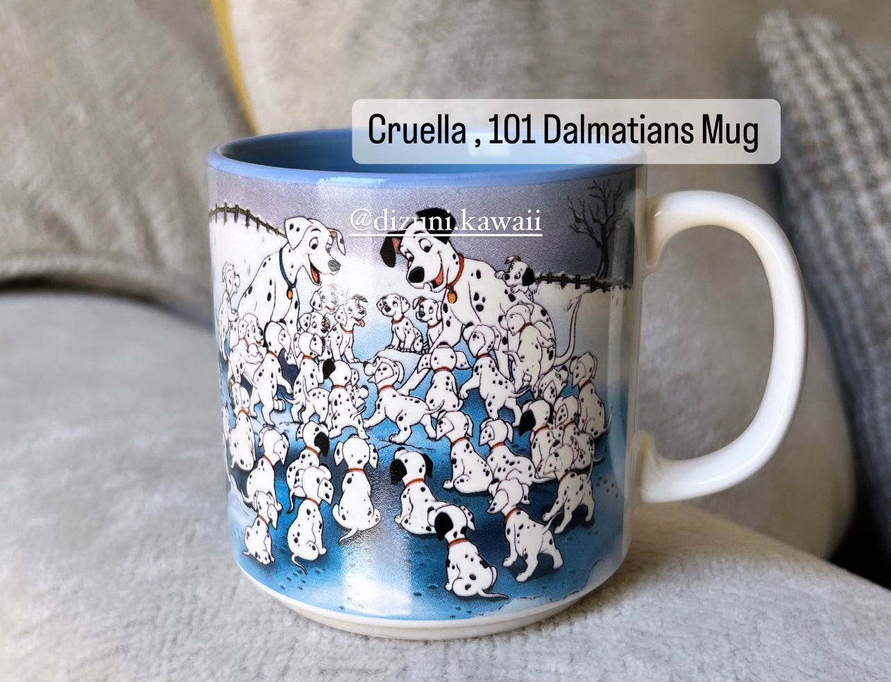 101 Dalmatians Cruella Classic Vintage Mug