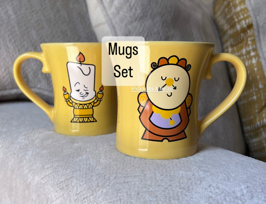 Lumière & Cogsworth Set mug