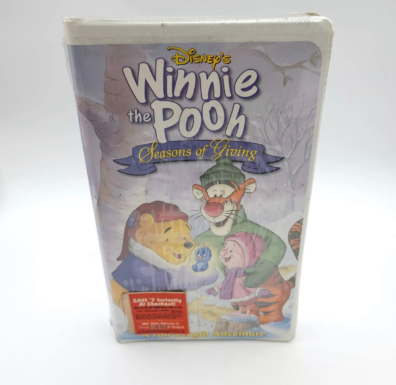 Winnie the Pooh Seasons of Giving VHS 1999 Brand New