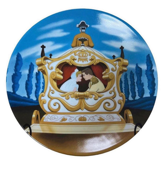 Cinderella & Prince Charming Wedding Scene Plate 1990 Limited Edition