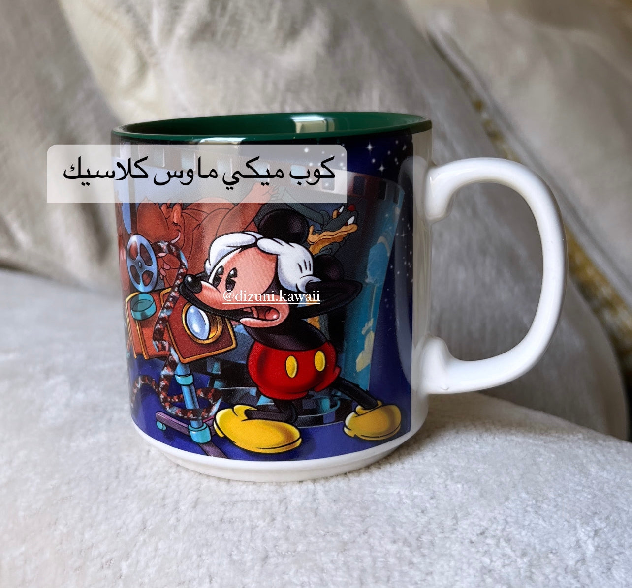 Mickey Mouse Filming Classic Vintage Mug