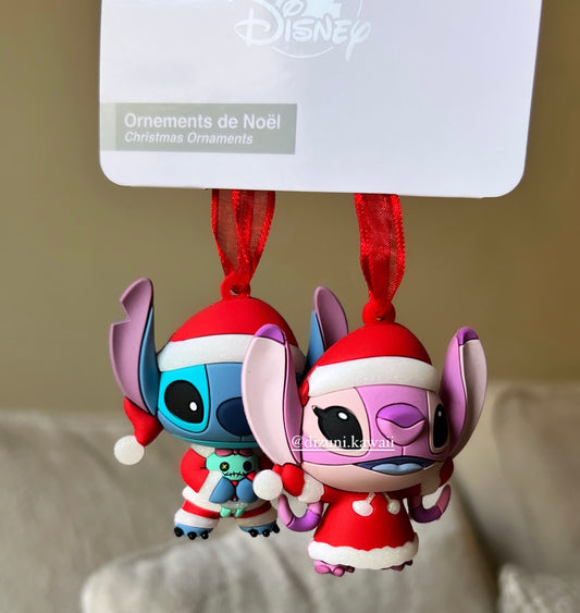 stitch & Angel ornament