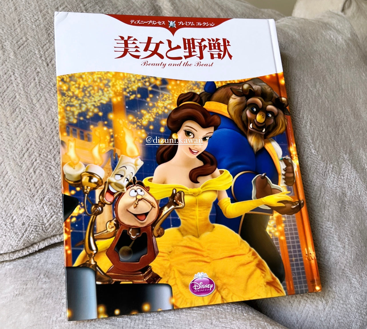 Beauty and the beast Japanese story hardbook