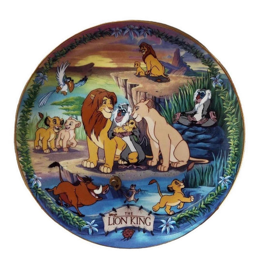 The Lion King Musical Plate limited edition “ future king of pride rock “