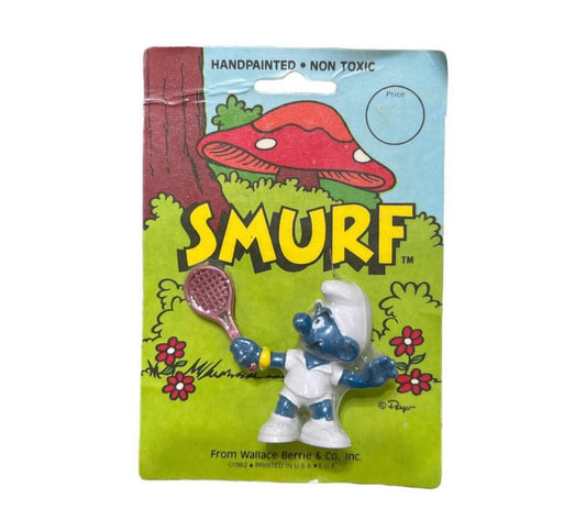 The Smurf Mini Figure Vintage 1982 السنافر