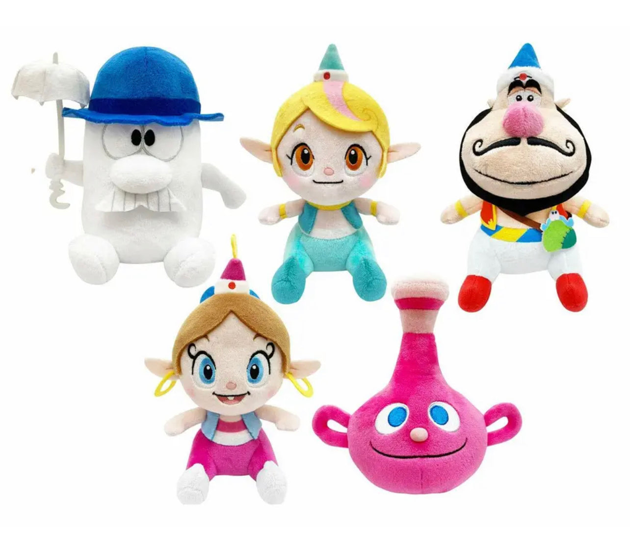 The Genie Family Anime 5 Small Plush toys الفتى برهان