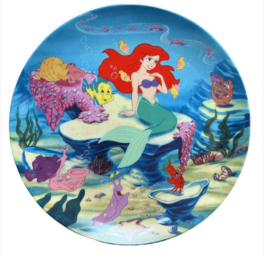 The Little Mermaid plate ‘ a song from the sea ‘ 1993