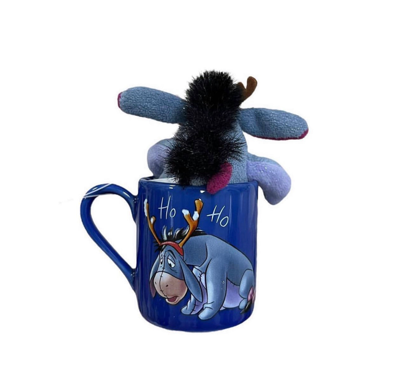 Eeyore Espresso Mug + mini plush toy