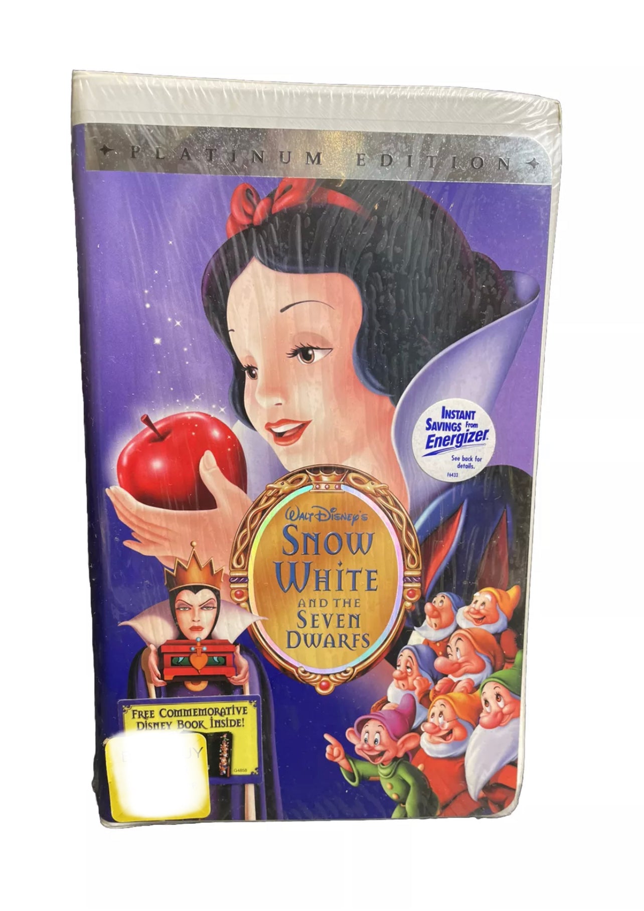 Snow White and the Seven Dwarfs Disney VHS 2001 Platinum Edition New Sealed