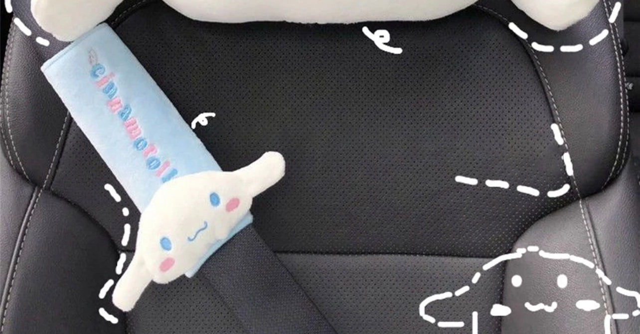 Cinnamoroll car shoulder cover 2 pieces