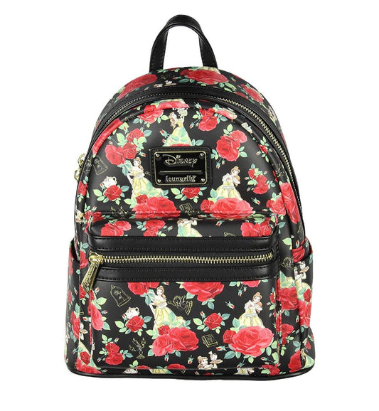 Beauty and the beast Belle backpack Loungefly