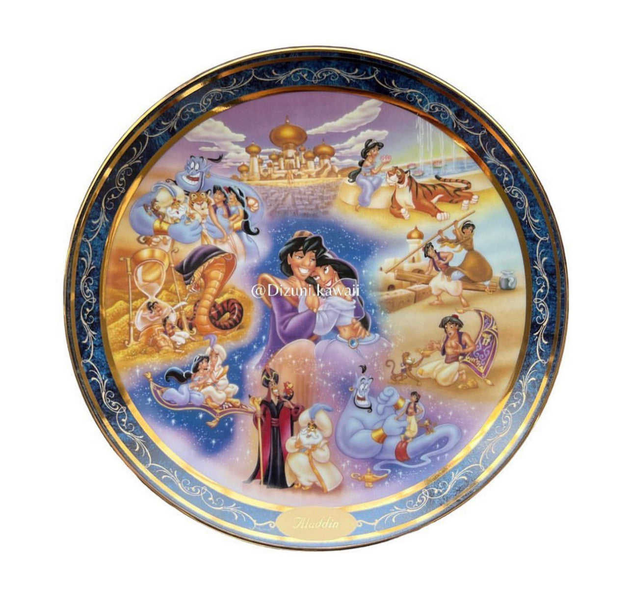 Aladdin Story Limited Edition Plate ‘ ever after ‘ صحن زينه اصدار خاص لقصه علاء الدين