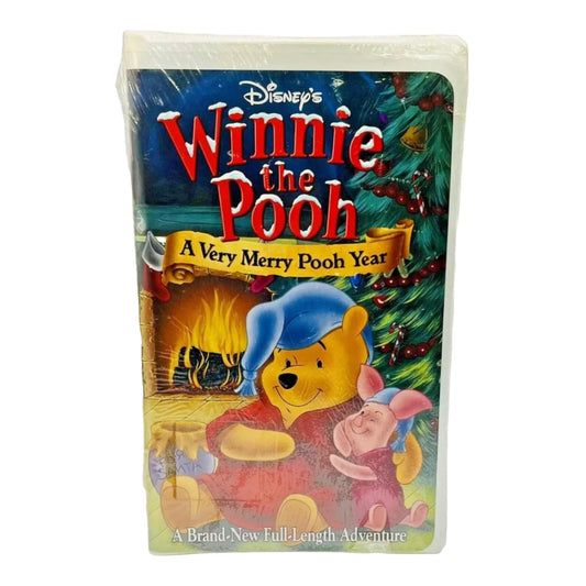 Winnie the Pooh A Very Merry Pooh Year VHS, 2002