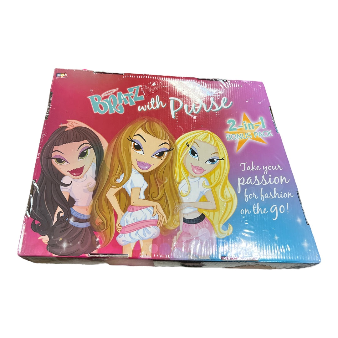 2006 Bratz Doll + makeup bag