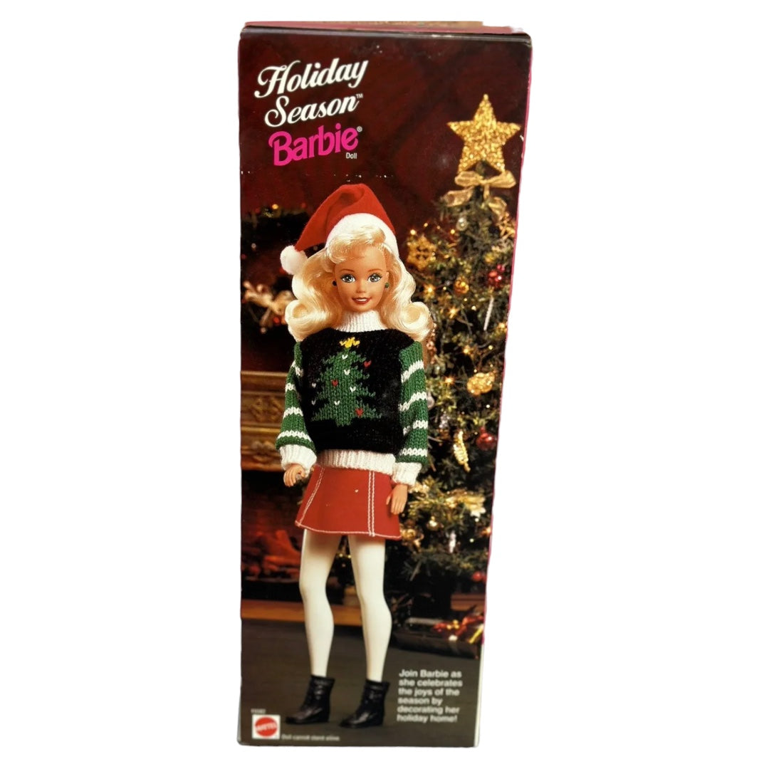 1996 Barbie Doll Holiday Season Christmas باربي